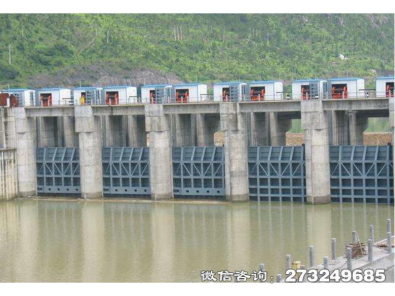 金东拦水大坝闸门
