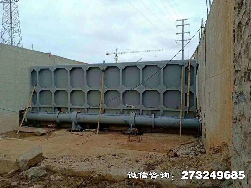 五峰县液压翻板水闸门