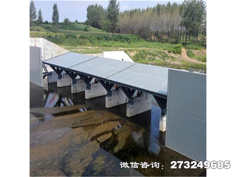 婺城水库翻板闸门