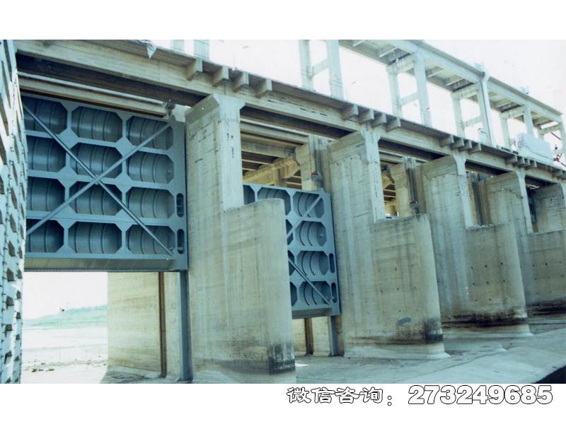 婺城水库钢制闸门